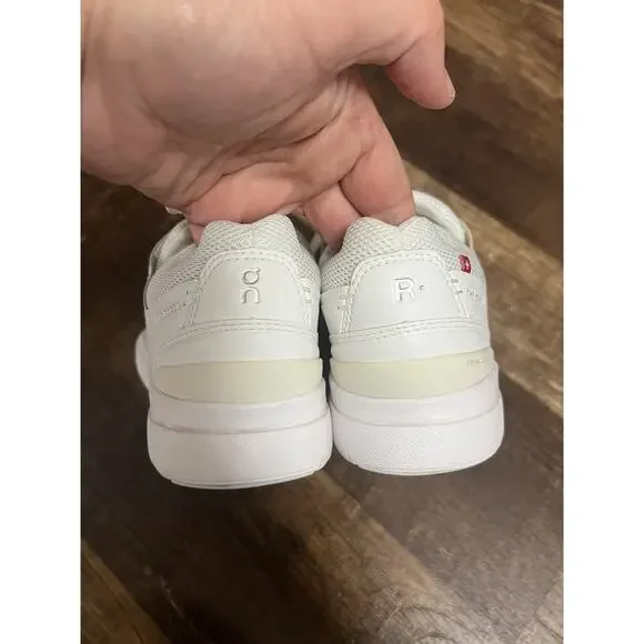 ON CLOUD THE ROGER ADVANTAGE Women's White Athletic Sneaker Shoes size 5.5 - Picture 6 of 9